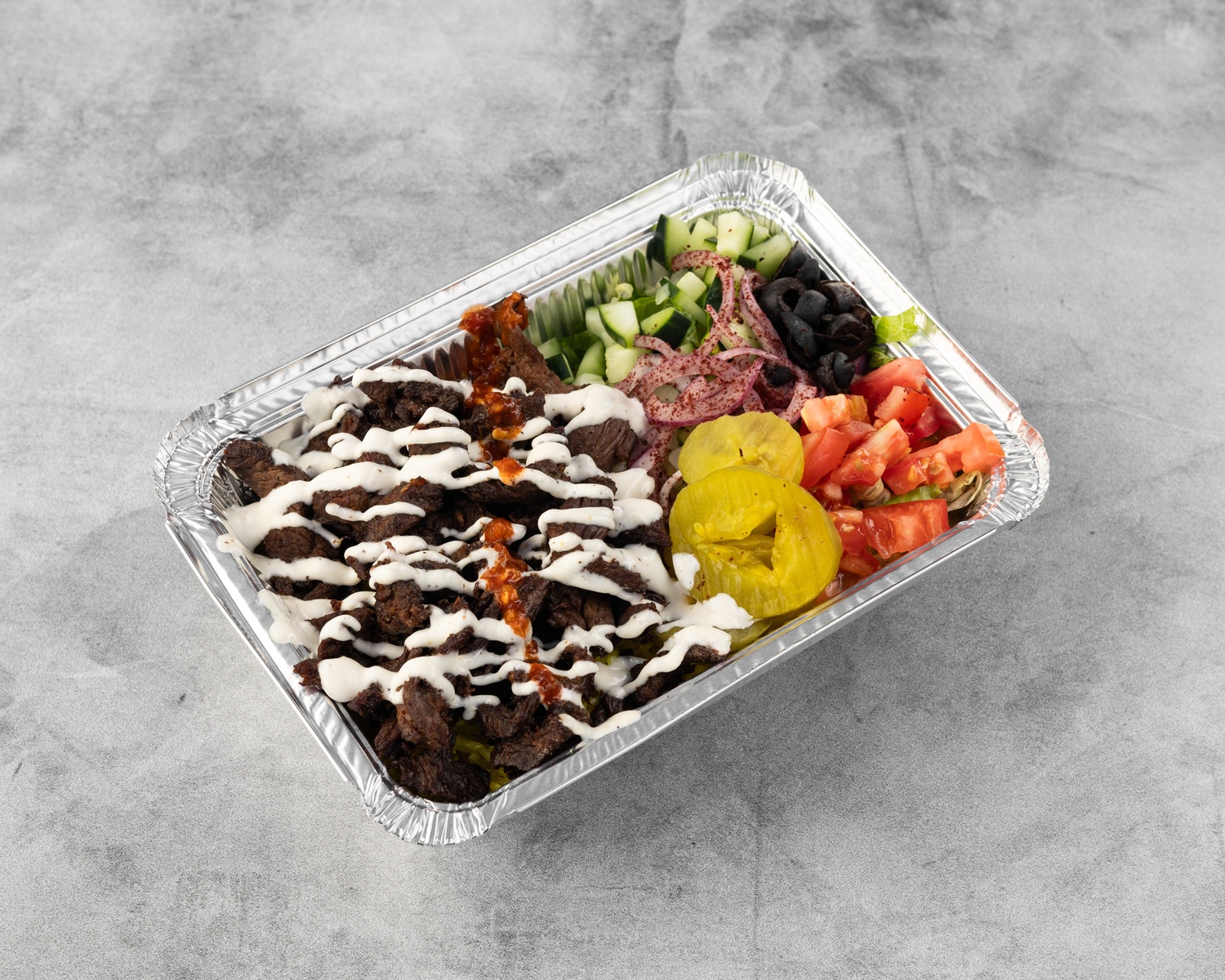 Beef Mediterranean Bowl San Marcos